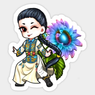 Chibi royal princess Sticker